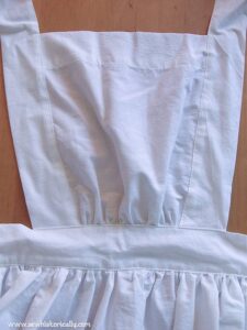 1900s Gingham Wash Dress - The Apron - Sew Historically