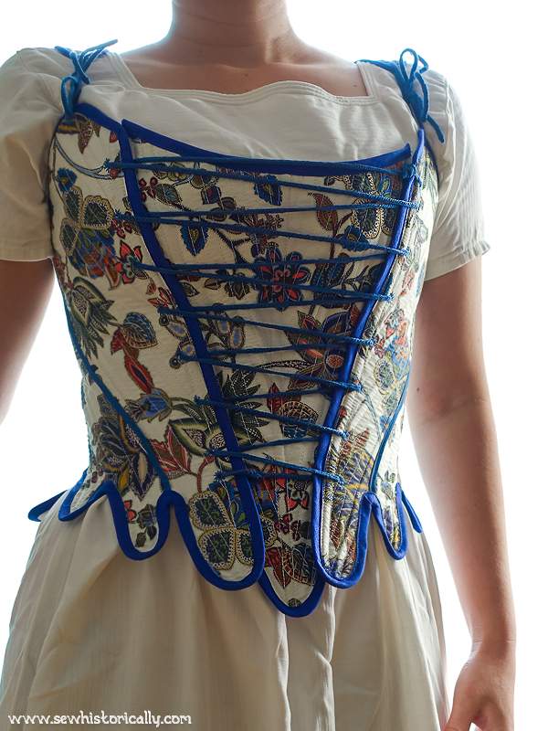 Making 18th Century Stays by HAND - Historical Corsets 