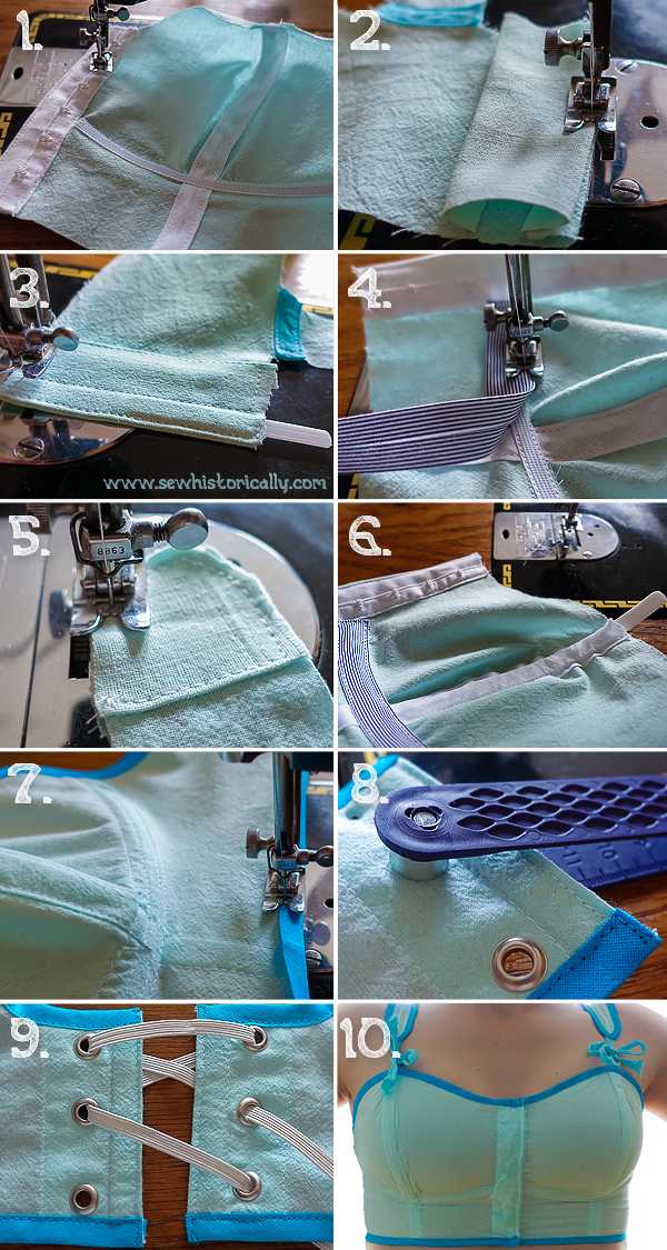 How To Sew An Edwardian-Style Bra - Sew Historically